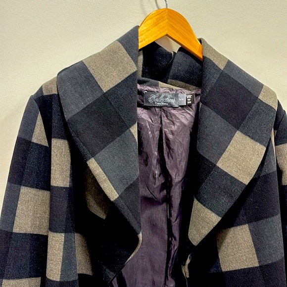 Costa Blanca Collections wool blend draped jacket - Picture 4 of 11